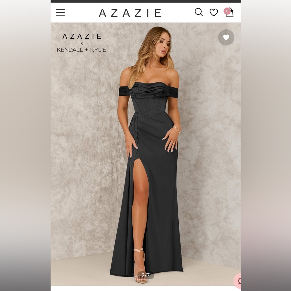 Black gown